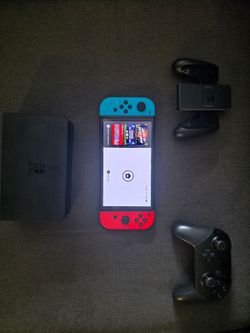 I sell Nintendo switch OLED + Nintendo switch pro controller