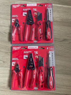 Milwaukee Electrician's Hand Tool Kit (4-Piece)
