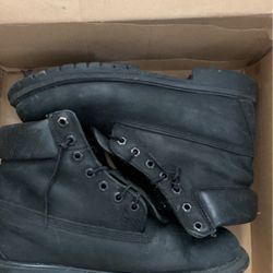 Black Charcoal Timberland Boots