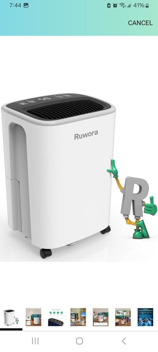 Dehumidifier 2500 Sq Ft. 30 Pint $80