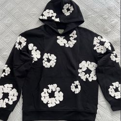 1-to-1 Denim Tears hoodie both black colors ways sizes S/M/L/XL 