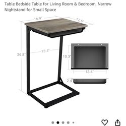 Side C-shaped Table 
