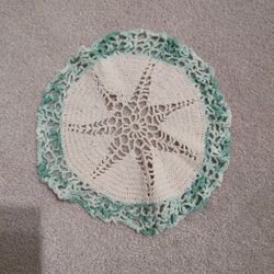 Green, White Handmade