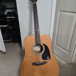 Epiphone acoustic guitar