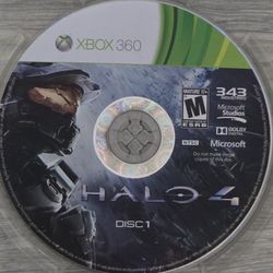 HALO 4 FOR XBOX 360 (#4) DISC ONLY 