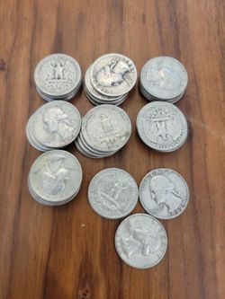 38 Silver Quarters