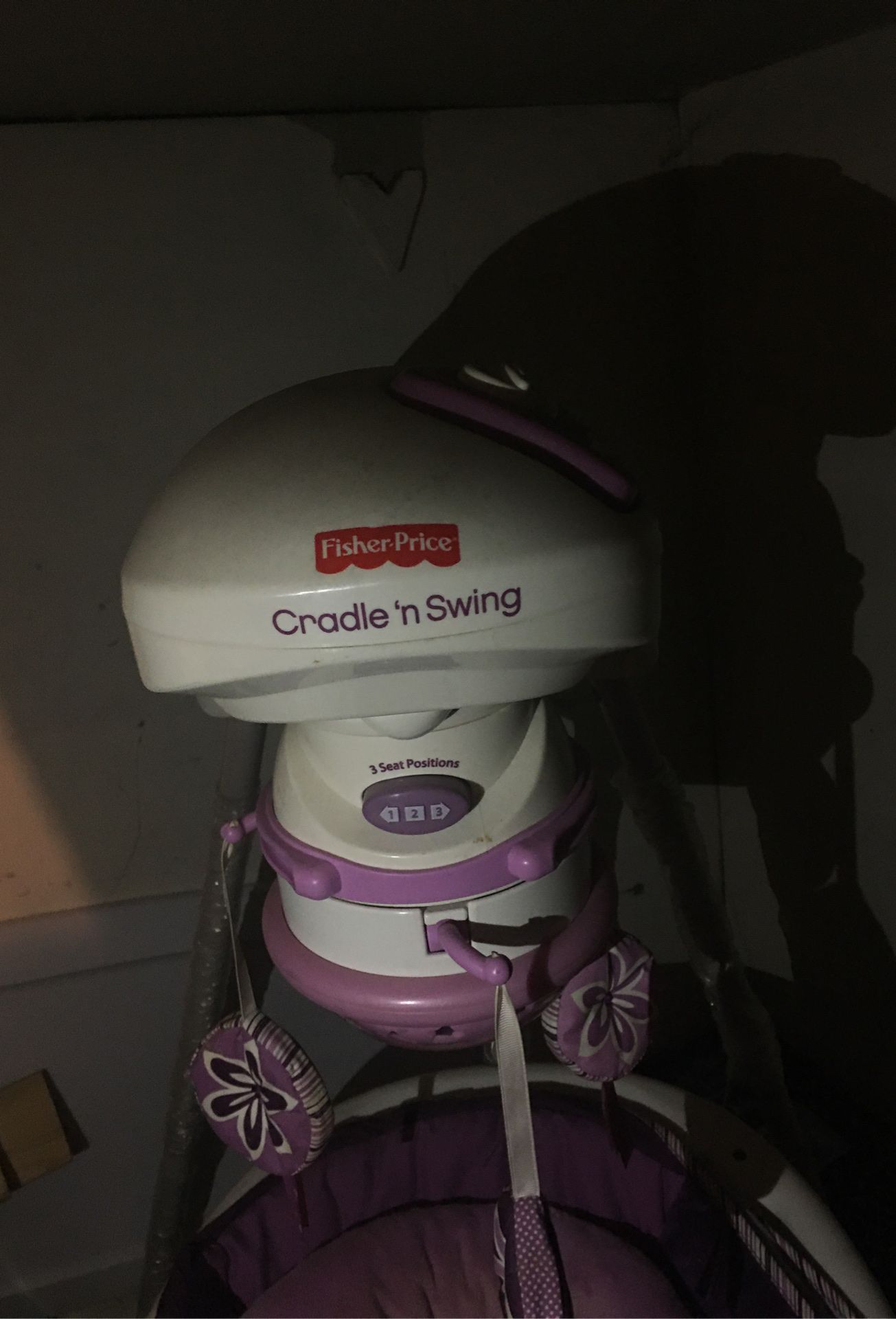 Baby swing purple color