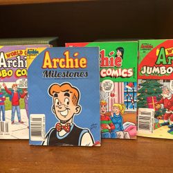 Archie Jumbo Comics Total Of Nine Books 