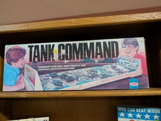 Vintage Ideal Tank Command Board Game Sealed New Old Stock Strategic Battle Set