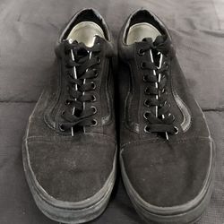 Vans Old Skool All Black Size 11.5