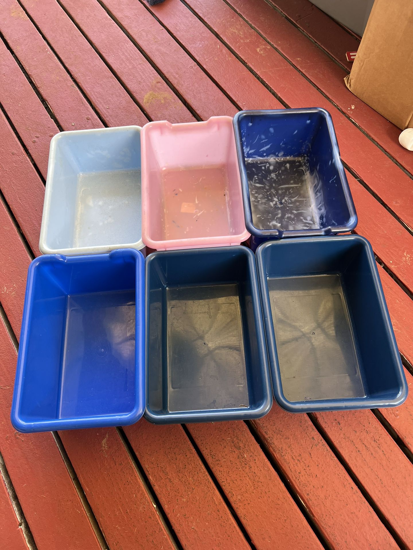 TROFAST Storage box, 6 For $10 Each For $2