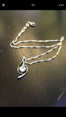 Silver necklace