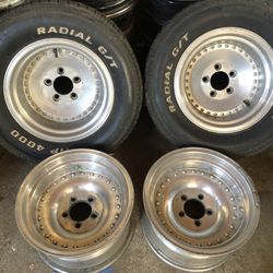 15” Centerline Wheels 5x4.75 Chevy El Camino Camaro Nova Projects Parts S10 Buick Cutlass Pontiac 