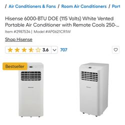 Portable Air Conditioner / Dehumidifier 
