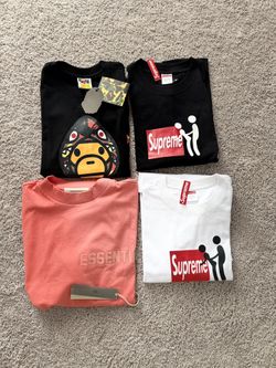 T-shirts Supreme, Essentials, BAPE