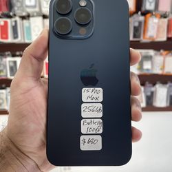 iPhone 15 pro max 256GB Factory Unlocked