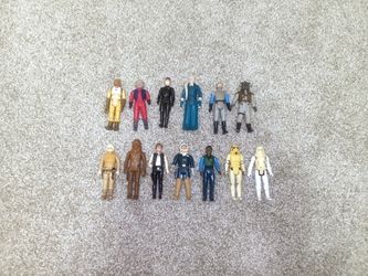 Star Wars Original 70s and 80s Action Figures Lot of 13 See Pics