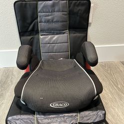 Booster Seat With Car Seat Protector