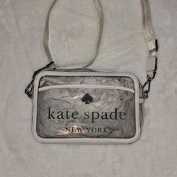 Kate Spade clear Crossbody Purse