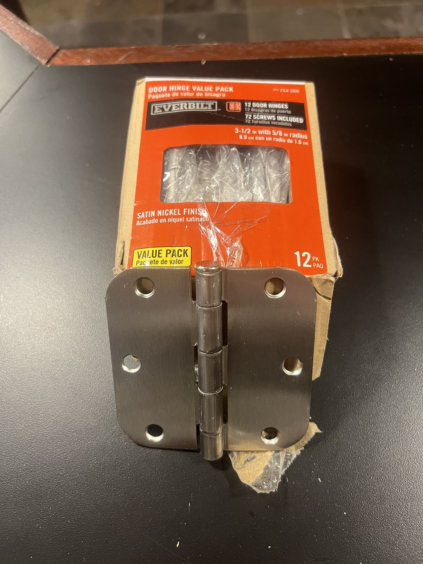 (15) Brand New Satin Nickel Door Hinges