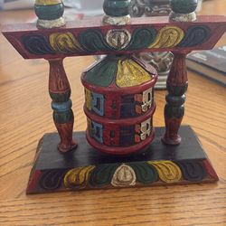 Tibetan prayer wheel