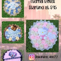 Eternal Rose Bouquets 