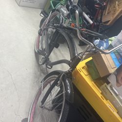 Beach Cruiser Black Bike