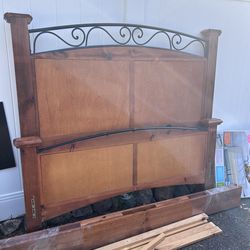Queen bed frame