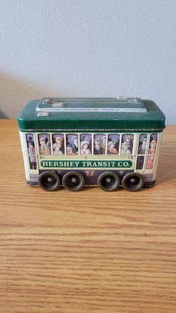 Vintage Hersheys Transit Tin