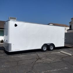 Trailer. Box Trailer.