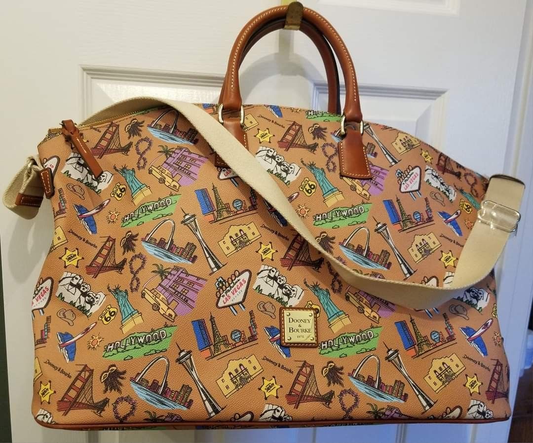 Colorful Dooney & Bourke handbag, Discontinued Style!