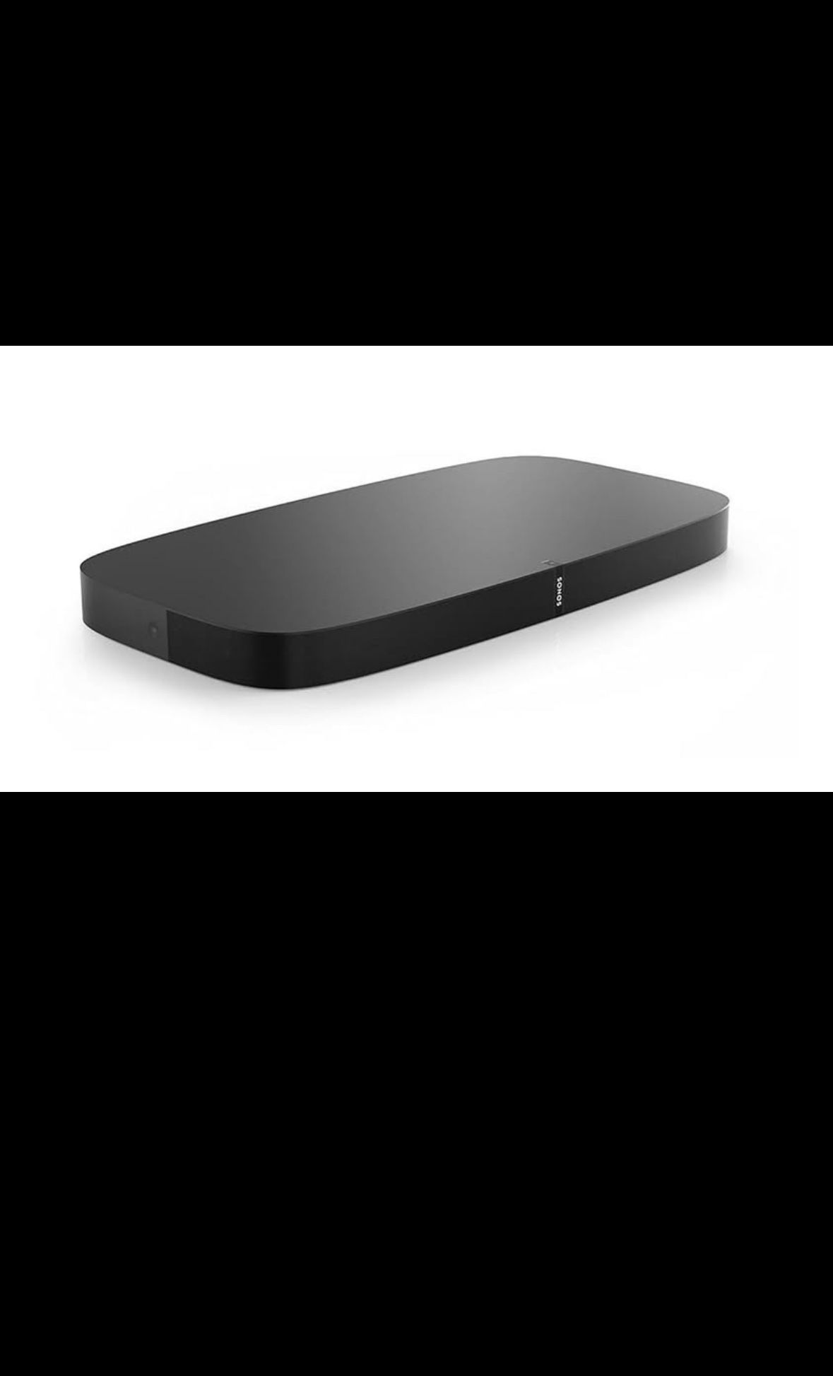 Black Sonos Playbase