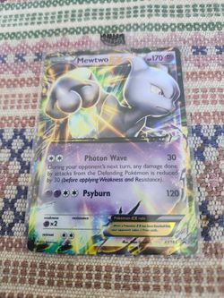 Mewtwo XY183 Promo Card from XY era (2016)