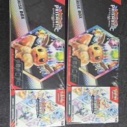 Pokemon Prismatic Evolutions 151 Bundle + Mystery Bod
