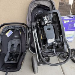 Evenflo car stray stroller system
