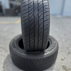 205 55 16 (2) (P46) TIRES GENERAL EXCLAIM HPX AS   70% TREAD 