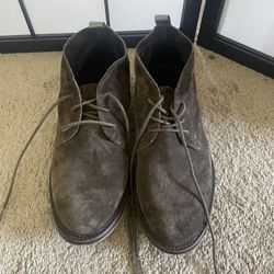 Bruno Magli, Clemente, Olive Suede, 7.5