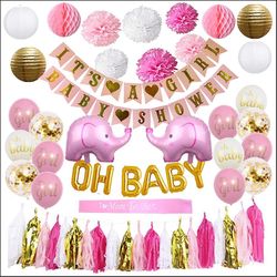 Baby Shower Decoration Set 58 Pieces -New