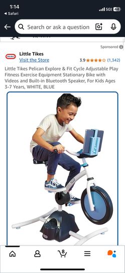 Little Tikes Stationary Bike Looks Like Peloton 