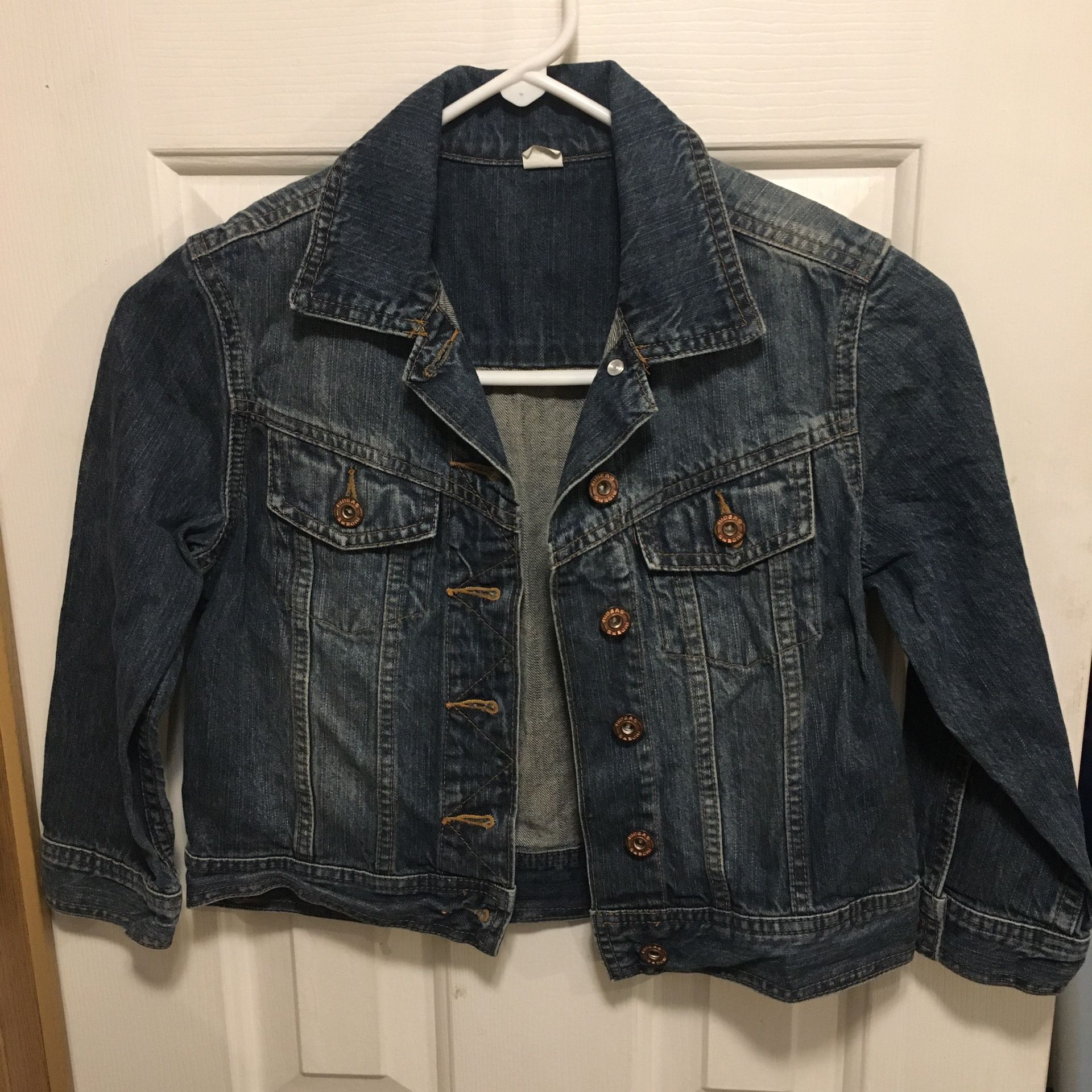 Girls Jean jacket coat