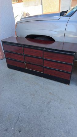 Drawer with mirror set