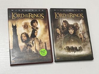 Lord Of The Rings Two Towers And Fellowship Of The Ring