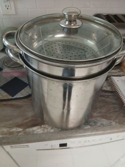 8 quart pasta cooker & steamer