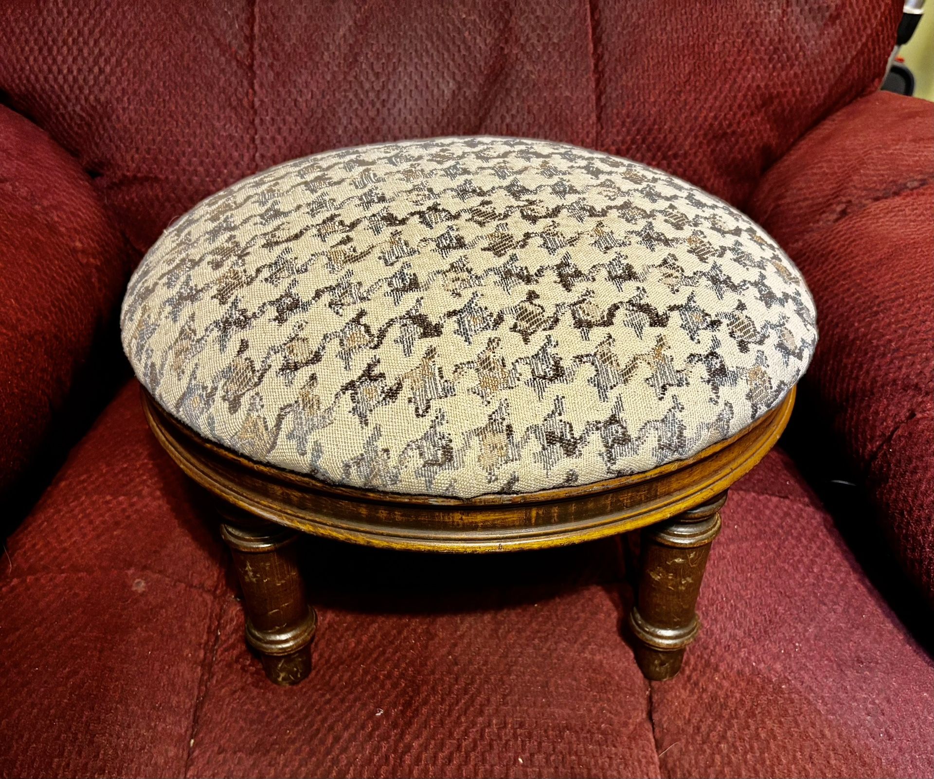 Small Ethan Allen Foot Stool