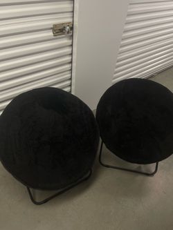 Two folding chairs for the price of one