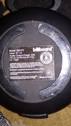 Billboard speaker online model bb375