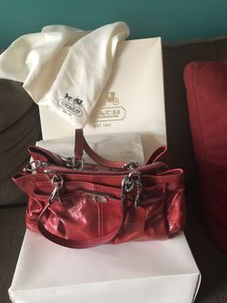 Brand new Coach Ted Swagger Purse Original Box