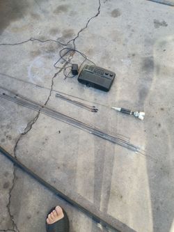 Tram 1411 discone scanner antenna radio shack pro-2049