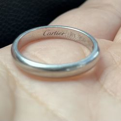 Cartier Platinum Ring