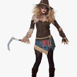 Creepy Scarecrow Halloween Costume 